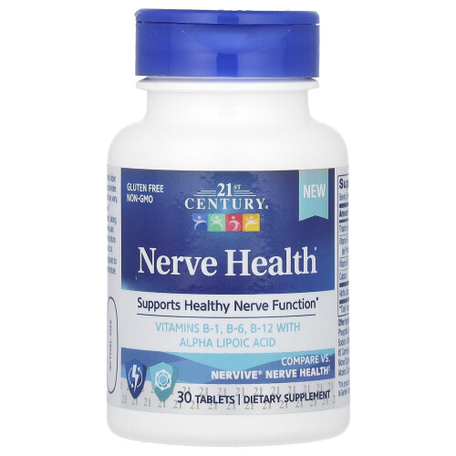 21st Century, Nerven Gesundheit, 30 Tabletten 2