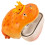 Golden Toad,Ugly Frog Earphone Protector Case,Creativity Anti Drop Scratch Cases,Fun Gift ,for Airpods Pro3 Crown 1