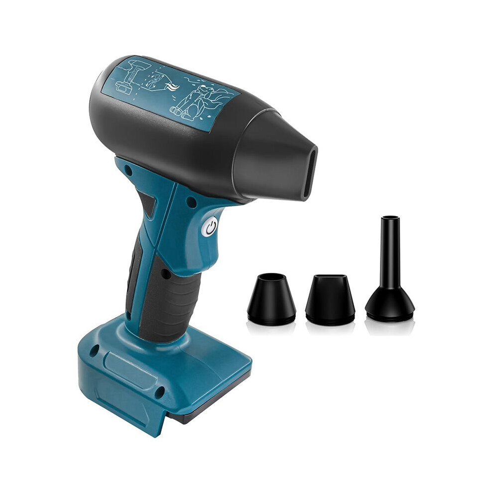 Jet Dry Blower Fan For 18V Battery, 130000Rpm Cordless Turbo Blower Fan, Portable Handheld Air Duster 6033986789779