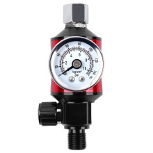 Spray Gun Air Regulator with Filtration Function Oil-Water Pneumatic Paint Gun Pressure Regulator Gauge Spray Tool