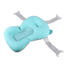 BéBé Douche Baignoire Coussin AntidéRapant Baignoire SièGe Support Tapis SéCurité SéCurité Bain Support Coussin Pliable Doux Oreiller-1