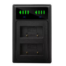 NB-2L NB2LH Battery Dual Charger for Rebel XT XTi 350D 400D G9 G7 S80 S70 S30 L10