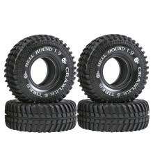 1.9 RC Crawler Tires OD 118mm 1/10 Rock Tyres for 1:10 RC Crawler Truck Car CC01 TRX4 Axial SCX10 II