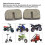 2 Stück Scheibenbremsbeläge CT100U CK100 CC100 79-100cc 3