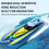 Bateau télécommandé 600 mAh 29  9,5  5 cm violet 3