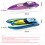 Bateau télécommandé 600 mAh 29  9,5  5 cm violet 7