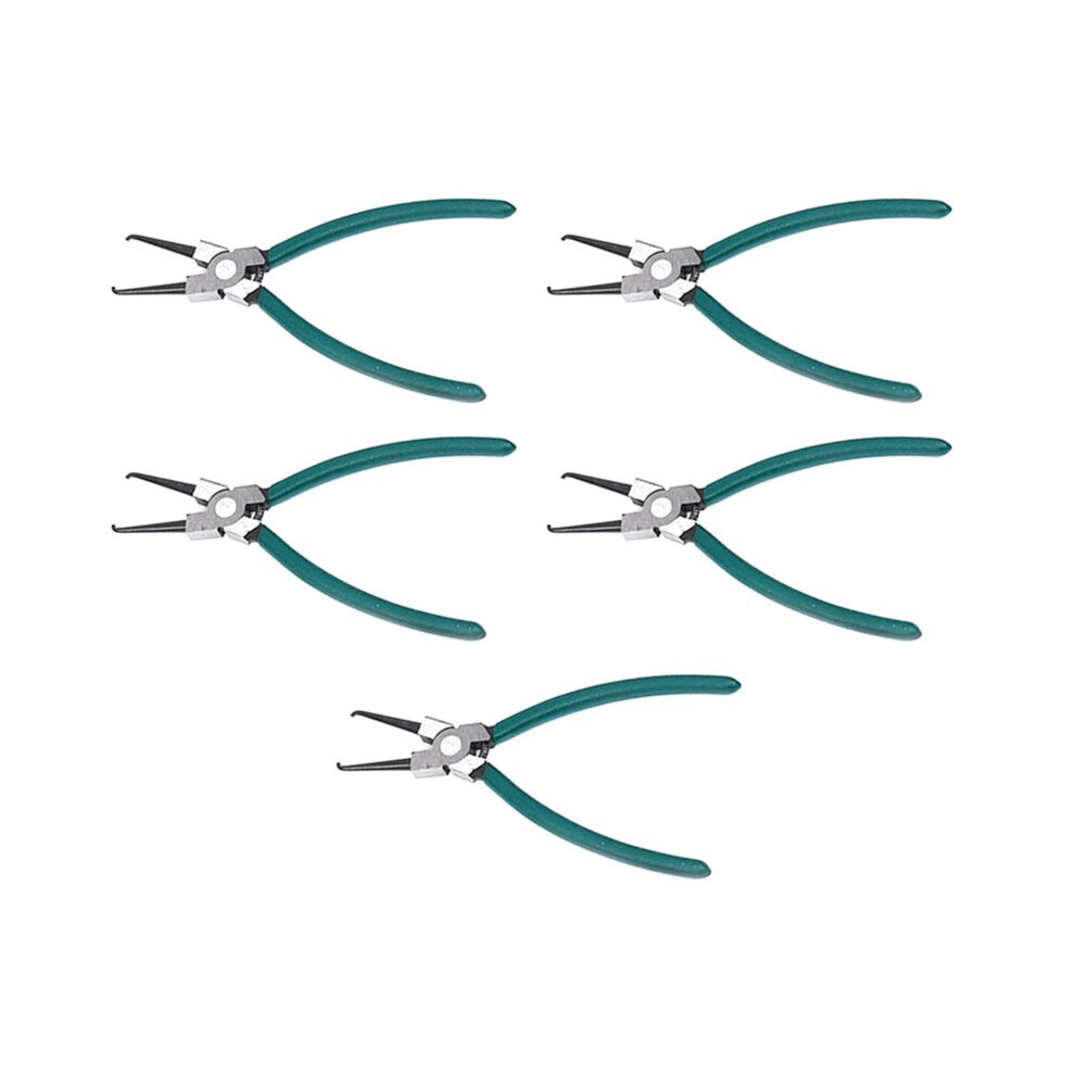 5Pcs Oil Pipe Pliers Car Fuel Pipe Disassembly Pliers Oil Pipe Joint Clamps Pipe Disassembly Tools For Filters Green 4711679236176