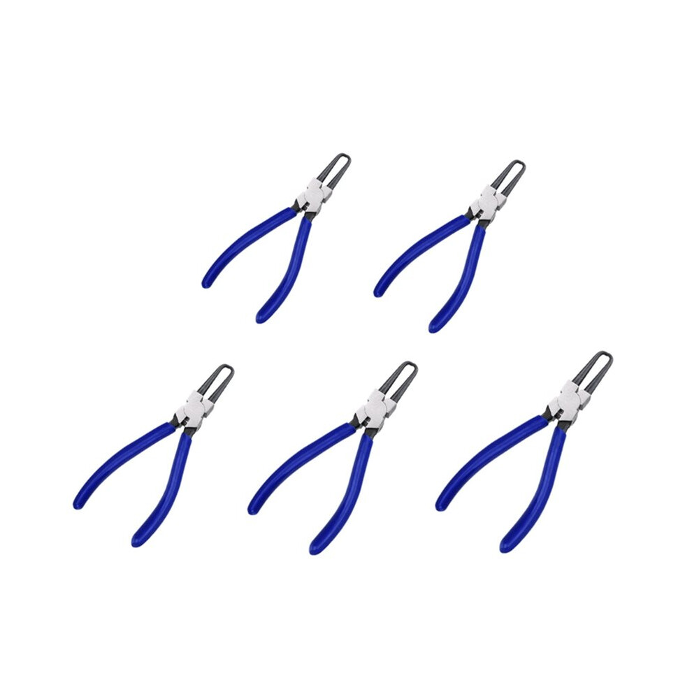5Pcs Oil Pipe Pliers Car Fuel Pipe Disassembly Pliers Oil Pipe Joint Clamps Pipe Disassembly Tools For Filters 6033402157854