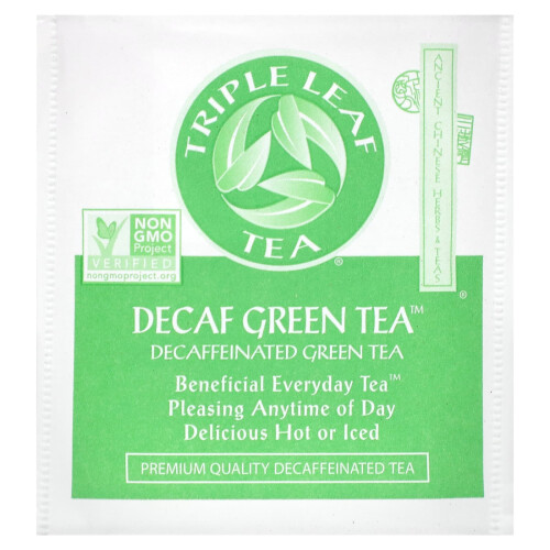 Triple Leaf Tea, Καφεΐνη-Μη Καφεΐνη Τσάι, 20 Τσάι Σάκε, 1.34 oz (38 g) 2