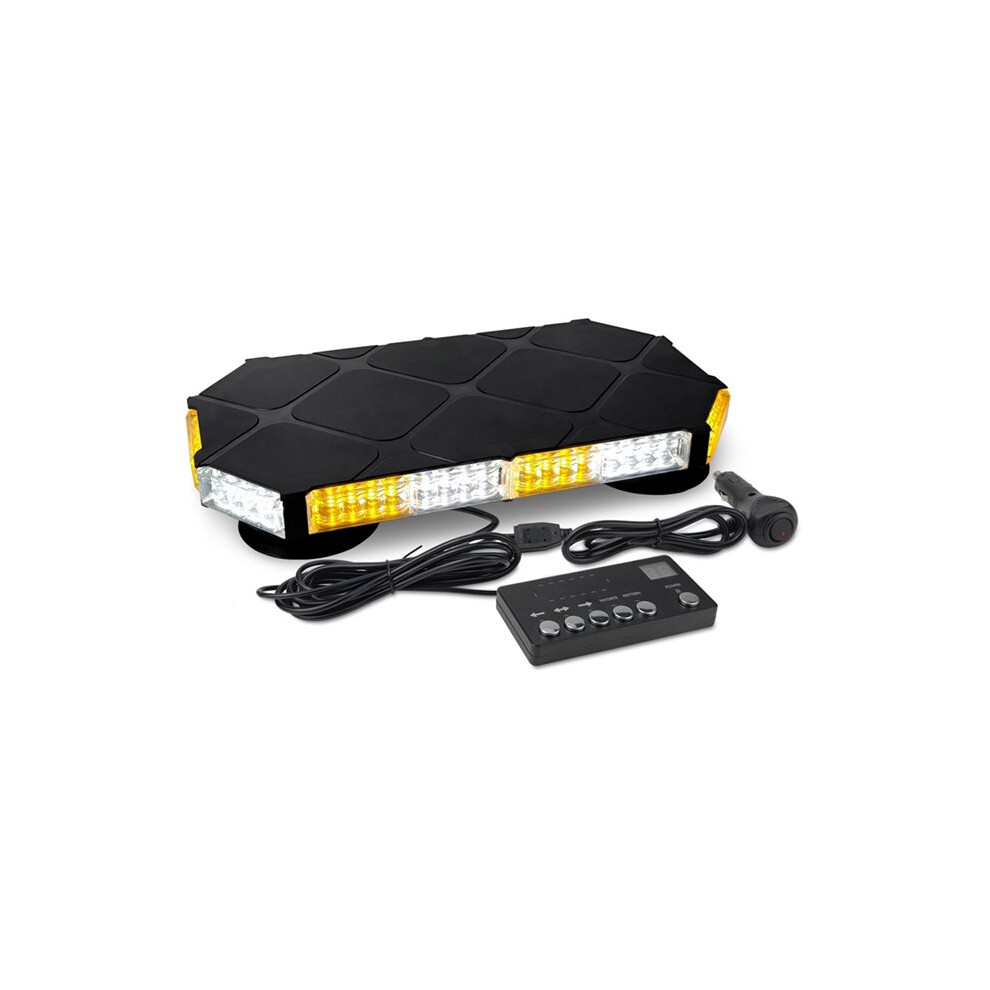 And Car Warning 56 Led Emergency Strobe Lights Magnetic Flash For Trucks Ambulances Snow Plows Yellow/White/Light 6031029010361