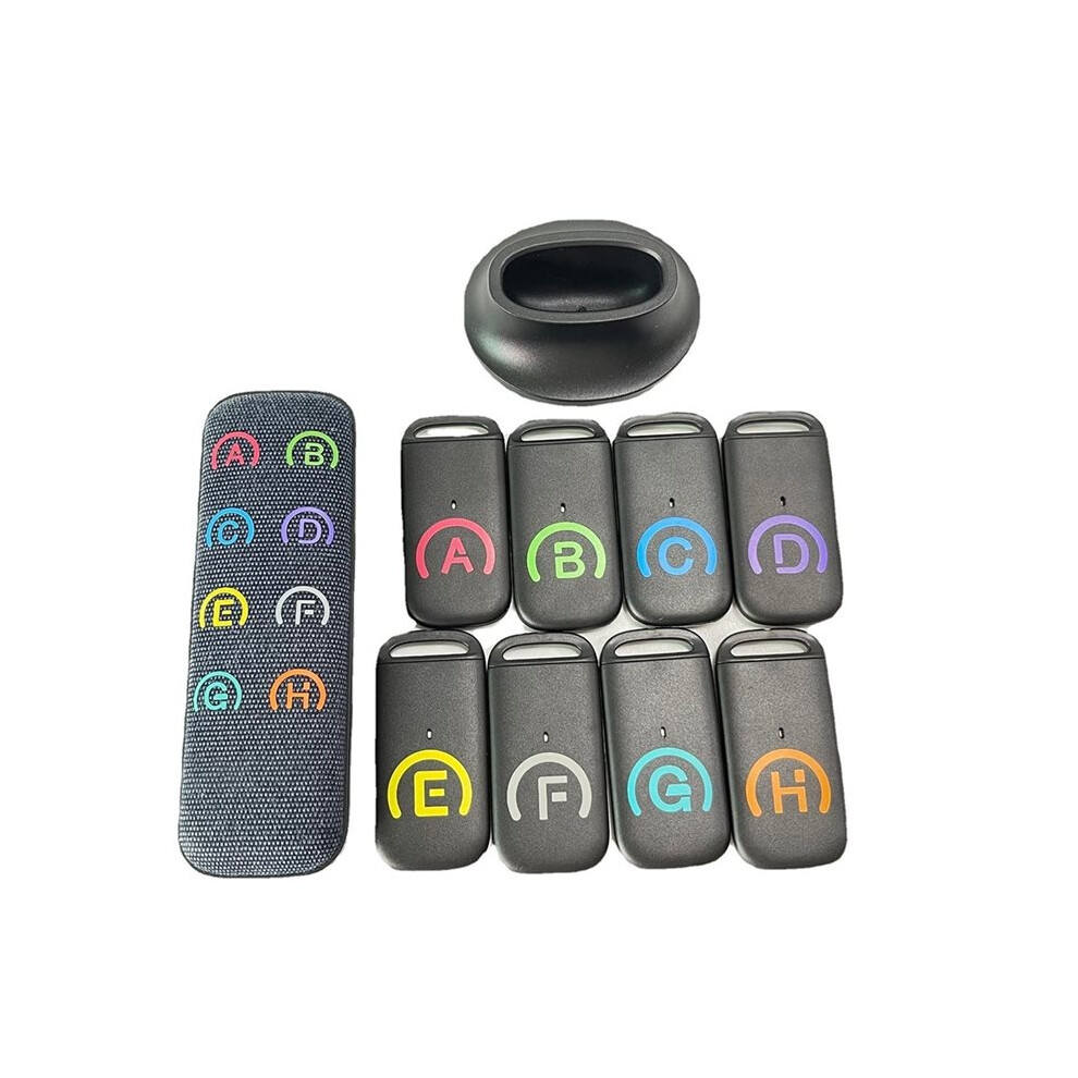 Key Finder With Thinner Receivers & Advanced Fabric Remote, Item Locator With 40M Working Range, Anti-Loss Device Set 4712869991424