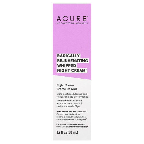 Acure Radically Rejuvenating Whipped Night Cream 50ml 1