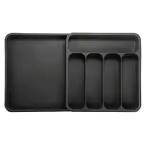 Expandable Cutlery Drawer Organizer Adjustable Utensil Tray 6 Compartment Flatware Storage Divider Kitchen Organization