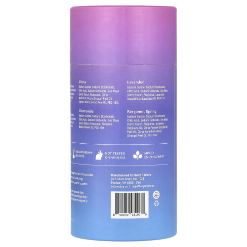 Body Restore, Parzymy dym, Reset, 6 tabletek, 5,3 oz 2