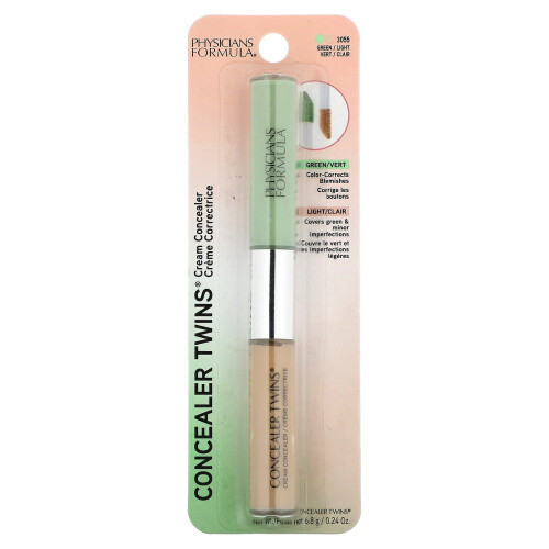 Physicians Formula, Concealer Twins Creme Concealer, 3055 Green/Light, 0,24 oz (6,8 g) 1