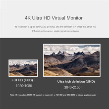 1Pcs DP Virtual Display Adapter 4K Dummy Plug EDID Headless Emulator Video Card Cheater