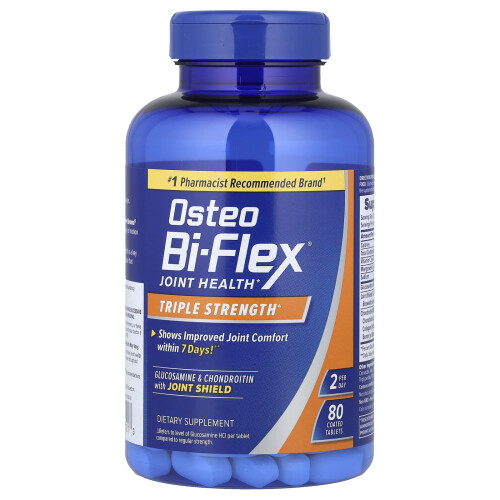 Osteo Bi-Flex, Υγεία των Σπονδύλων, Τρίπλε Στιγμή, 80 Κοκτέϊλ Ταμπλέτες 2