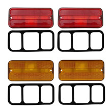 For 1968-1972 Chevy & Pickup Trucks Car Front / Rear Side Parking Light Cover Shells No Bulb/Socket