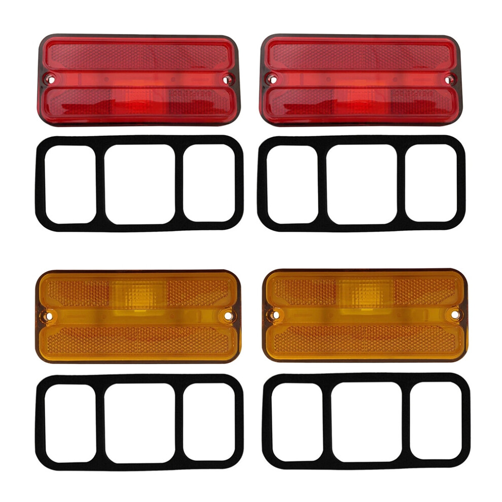 For 1968-1972 Chevy & Pickup Trucks Car Front / Rear Side Parking Cover Shells No Bulb/Socket Light 6034021395849
