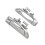 2Pcs Rear Left+Right Door Handle Exterior Door Handle for   2001-2005  Fit 2002-2008 1