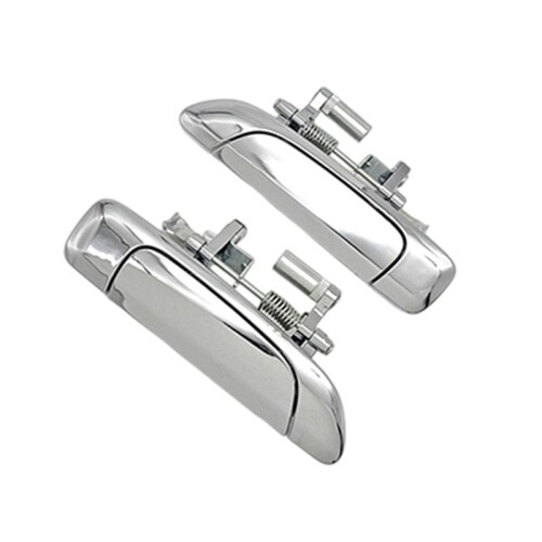 2Pcs Rear Left+Right Door Handle Exterior Door Handle for   2001-2005  Fit 2002-2008
