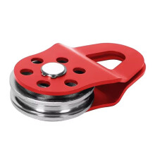 6T Snatch Block Towing Pulley for UTV Tractor Heavy Duty Winch for Reliable Synthetic Rope