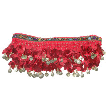 Ceinture De Hanche En Chiffon À Sequins