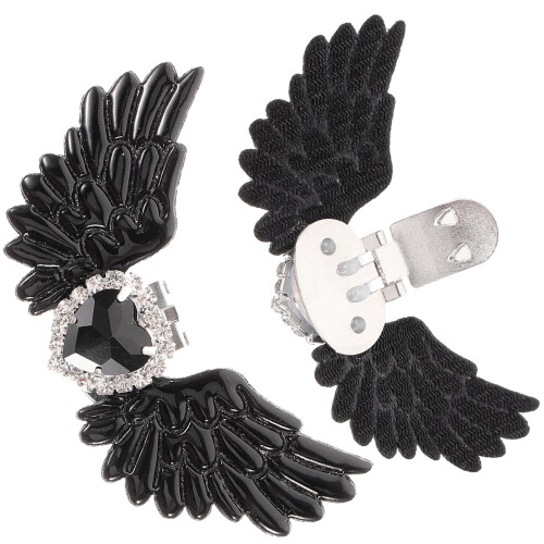 3Paires Clips Chaussures Cœur Décor