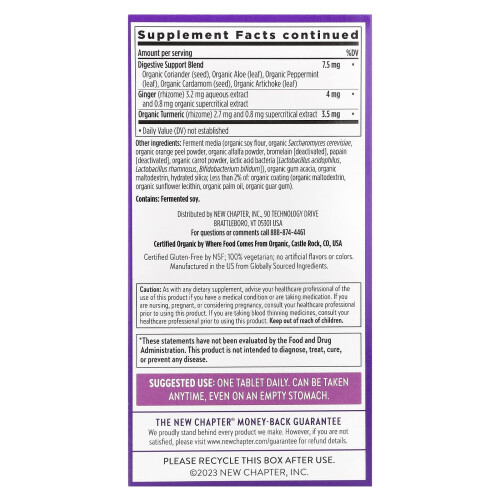 New Chapter, Every Woman's One Daily 40+ Πολυβιταμίνη, 72 Βεγανικά Tablets 2