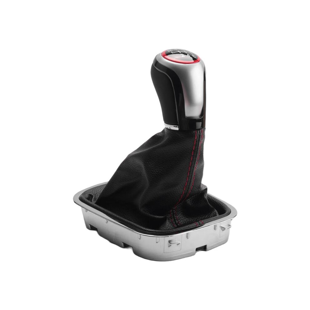 Style Gear Shift Knob For 6R 6C Hatchback Sedan 2011-2019 Level Change Knob With Gaiter Boot Cover 6 Speed 4711201425993