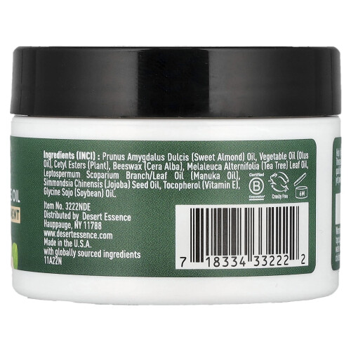Desert Essence, Θεραπευτική Δερματική Σμάλτ, Μανουκαϊόι & Τσάι Τσάι Οϊλ, 1 fl oz (29.5 ml) 1