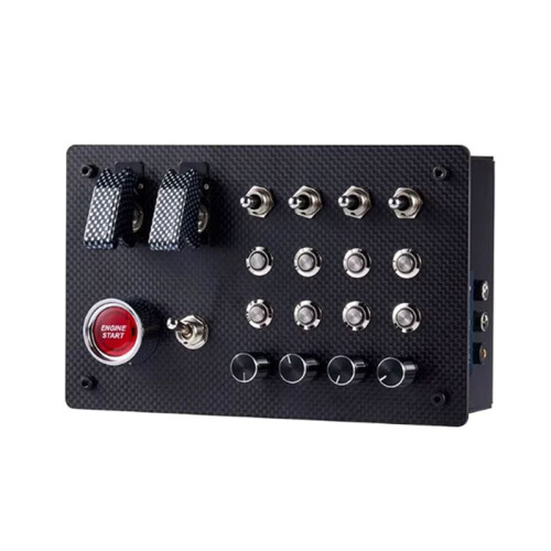 Horizontal Button Box SIM Racing Control Box Simulator Multi-Function for  Simagic Fanatec Horizontal