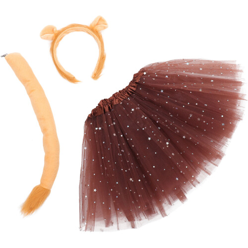 2Ensembles Ensemble Accessoires Lion Oreilles En Et Jupon Tutu