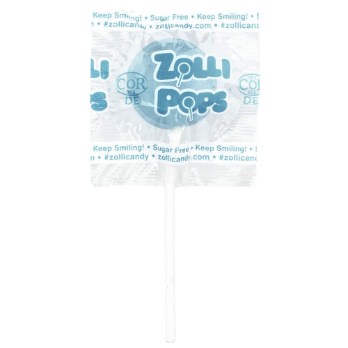Zollipops, The Clean Teeth Pops, Blue Raspberry, 3.1 oz 2