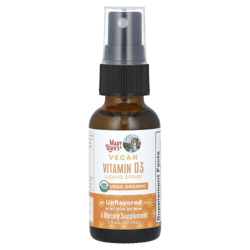 MaryRuth's, Βεγανικό Λύχνο Βιταμίνου D3, Αχούρι, 1 fl oz (30 ml) 2