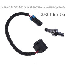 6309311 6671025 for 653 751 753 763 773 863 S300 S330 S450 S510 S530 Excavator Solenoid Coil with Spool Valve Set