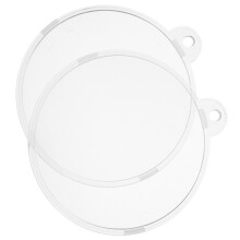 2Pièces Couvercles Réutilisables Anti-Projection Pour Bol Mélangeur