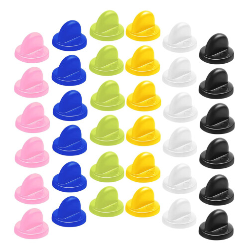 180Pièces Clips Plastiques Variés Pour Épingles Avec Sécurisé