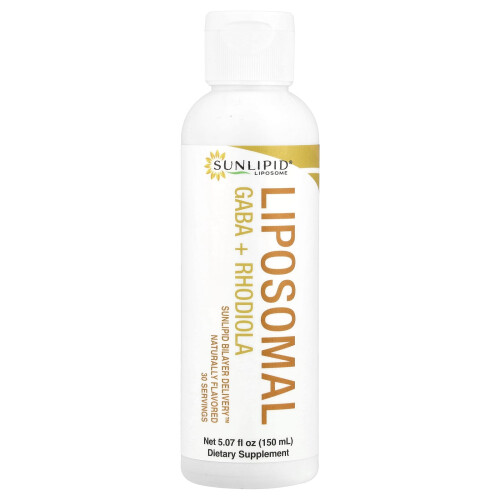 Sunlipid, Λιποσωματική GABA + Ροδιά, 5.07 fl oz (150 ml) 2