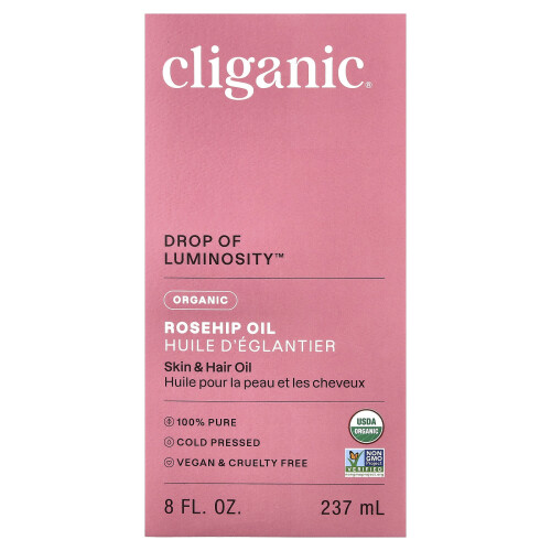 Cliganic, Οργανικό Σπέρμα Ροζέ, Για Όλες Τέτοιες Μαλλιών/Δέρματος, 8 fl oz (240 ml) 1