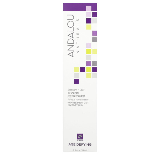 Andalou Naturals, Τόνιγκ Ρεφρέσερ, Κλωνάρι + Φύλλα, 6 fl oz (178 ml) 1