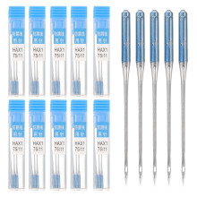 10Ensembles Aiguilles Pratiques Couture Métal Bleu Ciel Solides