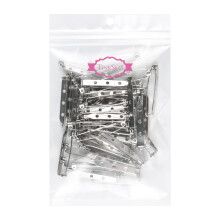 3Pièces Épingles Broches 3.8cm Argentées Pour Couture Et