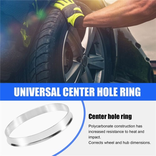 4 X Universal Nav Centric Ring Wheel Spacer Set 74,1 Mm O/D 72,6 Mm I/D 1