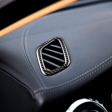 Voor   A GLA CLA Klasse W176 X156 C117 Koolstofvezel Dashboard Airconditioning Uitlaat Decor Cover Trim