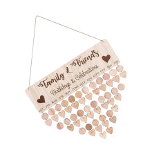 3Sets Multi Home Wooden Birthday Calendar DIY Wall Hanging Reminder