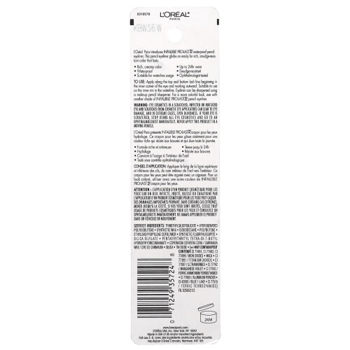 L'Oréal, Infallible Pro-Last‚Ñ, Αδιάβροχη Μαύρη Στιλό, 930 Μαύρη, 0.042 fl oz (1.2 g) 2