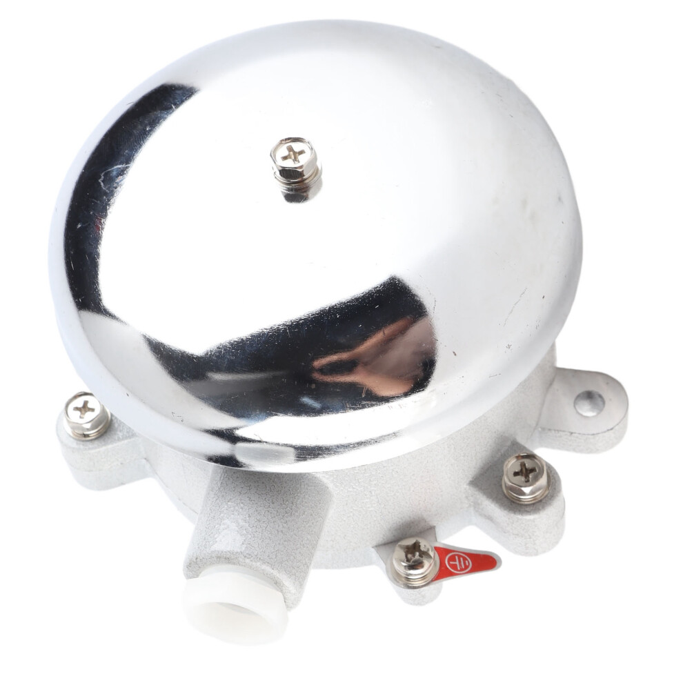 Aluminum Alloy Fire Alarm Bell 125Mm, 24V, 75Db, Explosion-Proof 9311390980386