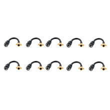 10X Truck Air Tank Air Intake Connector Connecting Pipe Truck Air Pipe Dust Blowing Pipe for Truck Trailer Air Tank