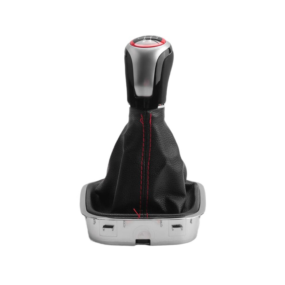 Style Gear Shift Knob For 6R 6C Hatchback Sedan 2011-2019 Level Change Knob With Gaiter Boot Cover 5 Speed 6032318676312
